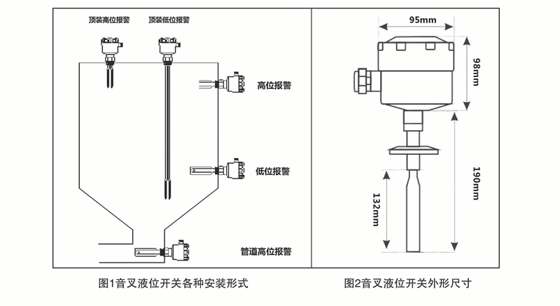 音叉液位开关厂家-河北光科质量优性价比高安全系数高