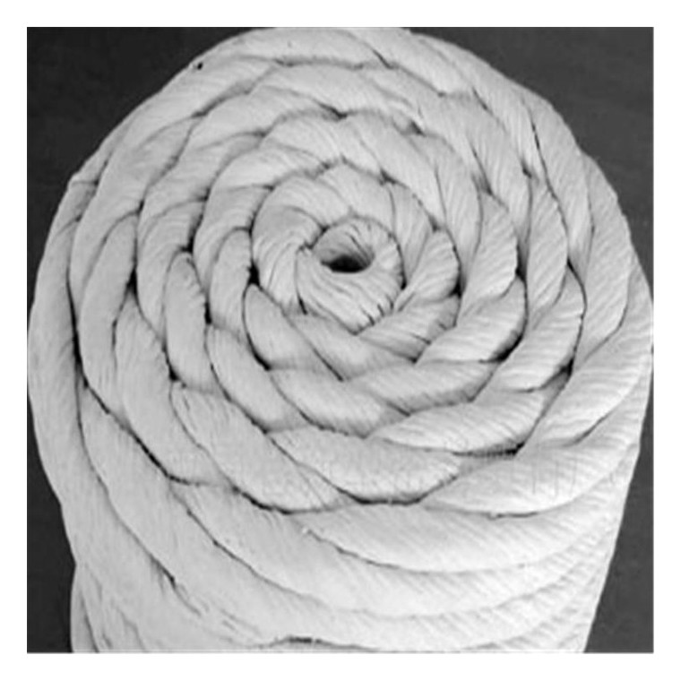 供应耐火纤维纺织品 陶瓷纤维绳#8194;硅酸铝纤维纺织品 品质好