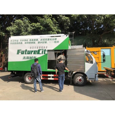 中科璟蓝环境化粪池粪便固液分离吸粪车