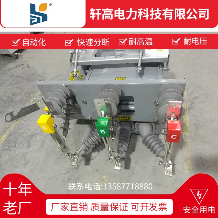 厂家直销ZW20-12F  630-20 铁壳高压真空断路器