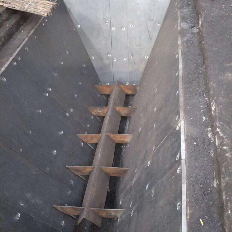 重庆供应 汽车卸煤沟专用衬板 高强度耐磨塑抗冲击煤仓衬板