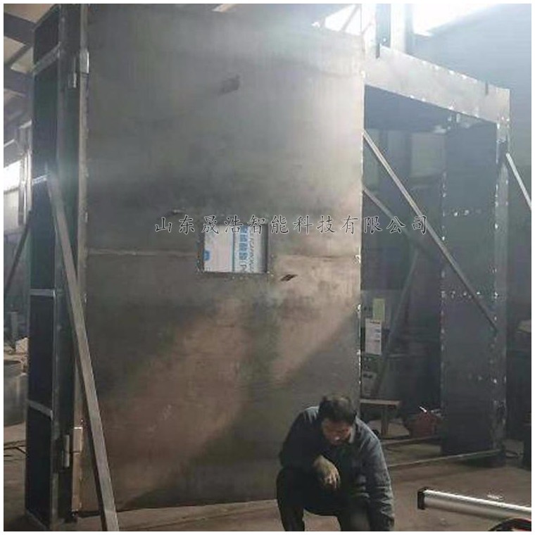 晟浩純氣控連鎖減壓風門 煤礦聯鎖減壓風門 三角減壓好