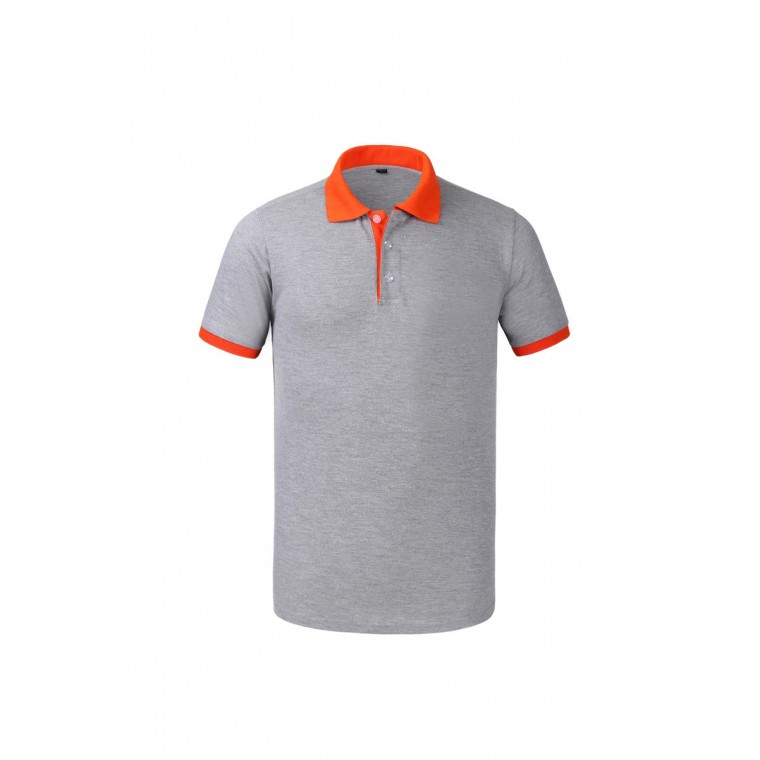 608#雙珠地配色領(lǐng)POLO