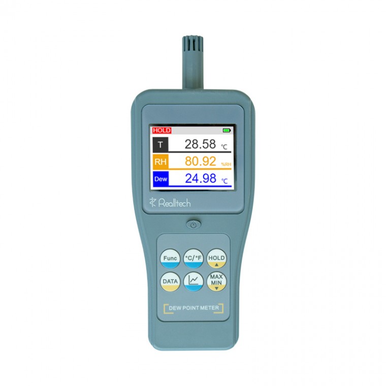 青岛瑞迪RD2630高精度露点仪露点温度测量仪测量实时曲线显示